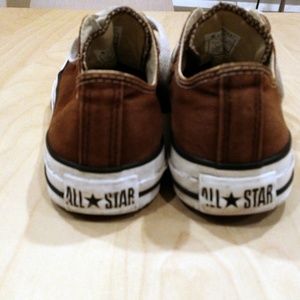 Converse Shoes - Converse chocolate brown low top All Stars M6, W8 Converse Shoes - Converse chocolate brown low top All Stars M6, W8
